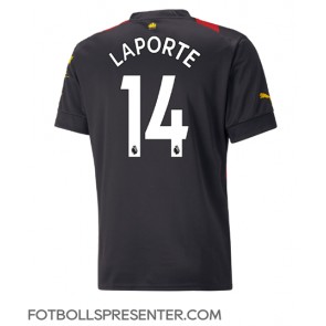 Manchester City Aymeric Laporte #14 Borta Matchtröja 2022-23 Kortärmad